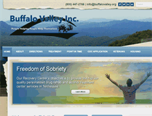 Tablet Screenshot of buffalovalley.org